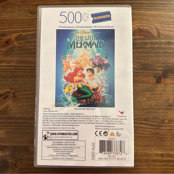 Complete Little Mermaid Blockbuster Puzzle - Picture 2 of 3